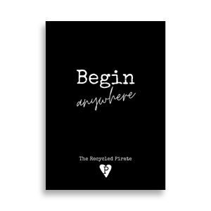 Poster Begin Anywhere